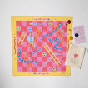 Snakes and Ladders Bandana Board Game