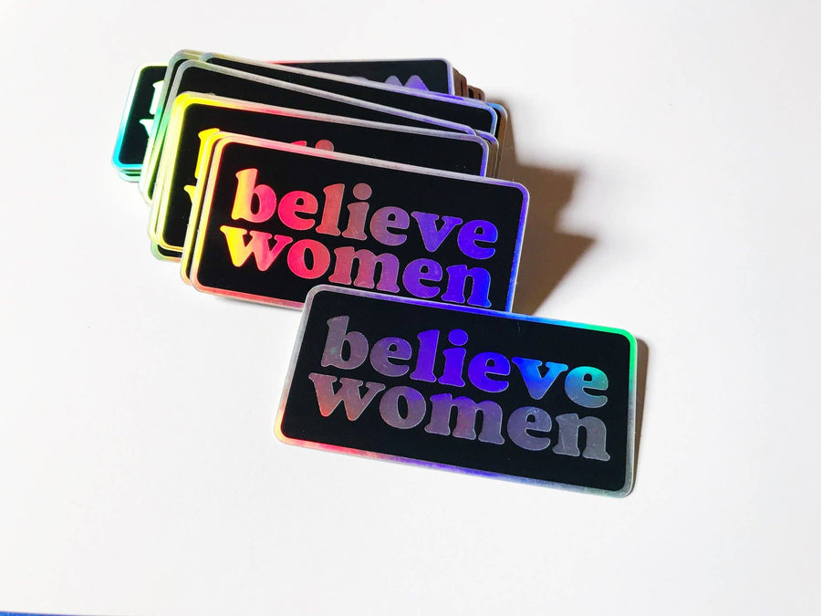 Believe Women Sticker