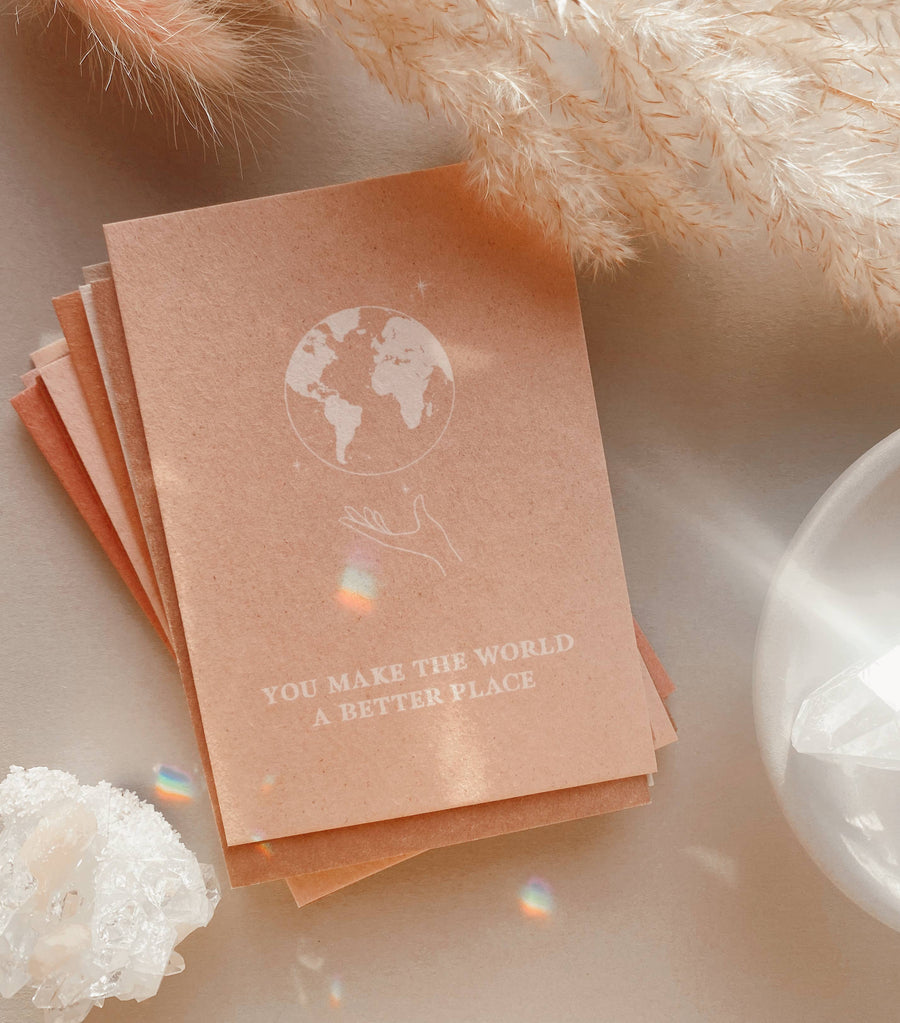 COSMIC AFFIRMATIONS - CARD SET - 17 CARDS IN A SET - ORACLE