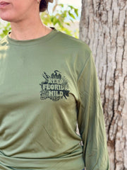 Keep Florida Wild L/S Dry-Fit Tee