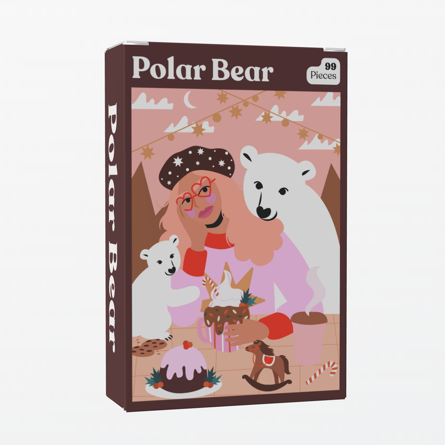 Polar Bear | 99 Piece Jigsaw Puzzle