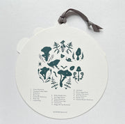 Forest floor letterpress perpetual calendar