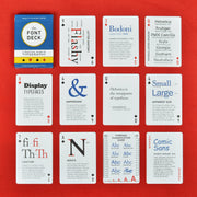 The Font Deck: Playing Cards about Typography