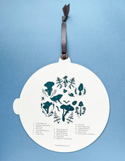 Forest floor letterpress perpetual calendar