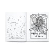 MYTH & MAGIC Coloring + Activity: Mazes, Puzzles, Jokes +