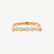 Cha Cha Gemstone Bar Ring