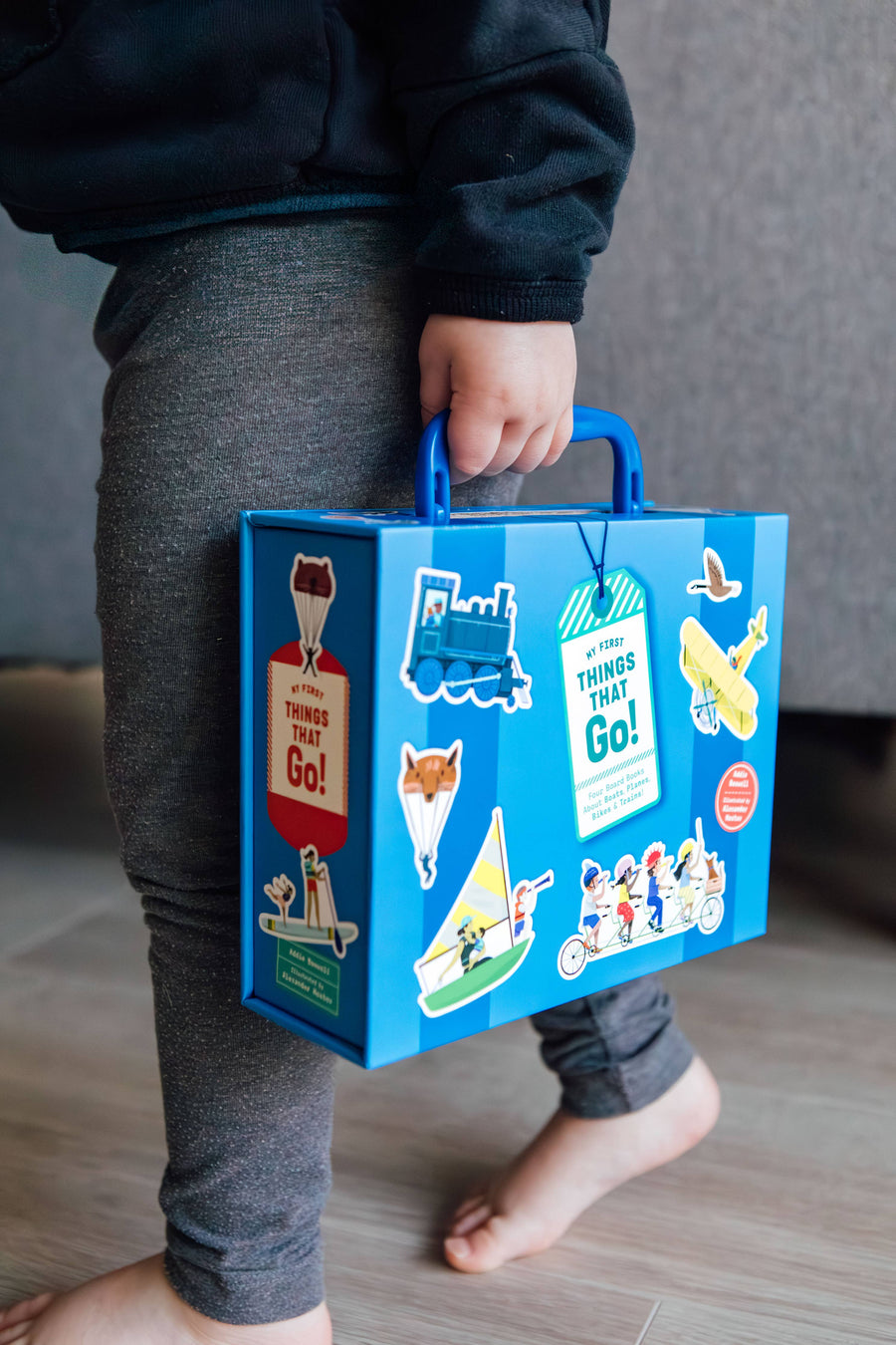 My First Things That Go: A Transportation Board Book Set