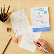 Modern Art Prompt Pad – Creative Drawing & Sketchbook