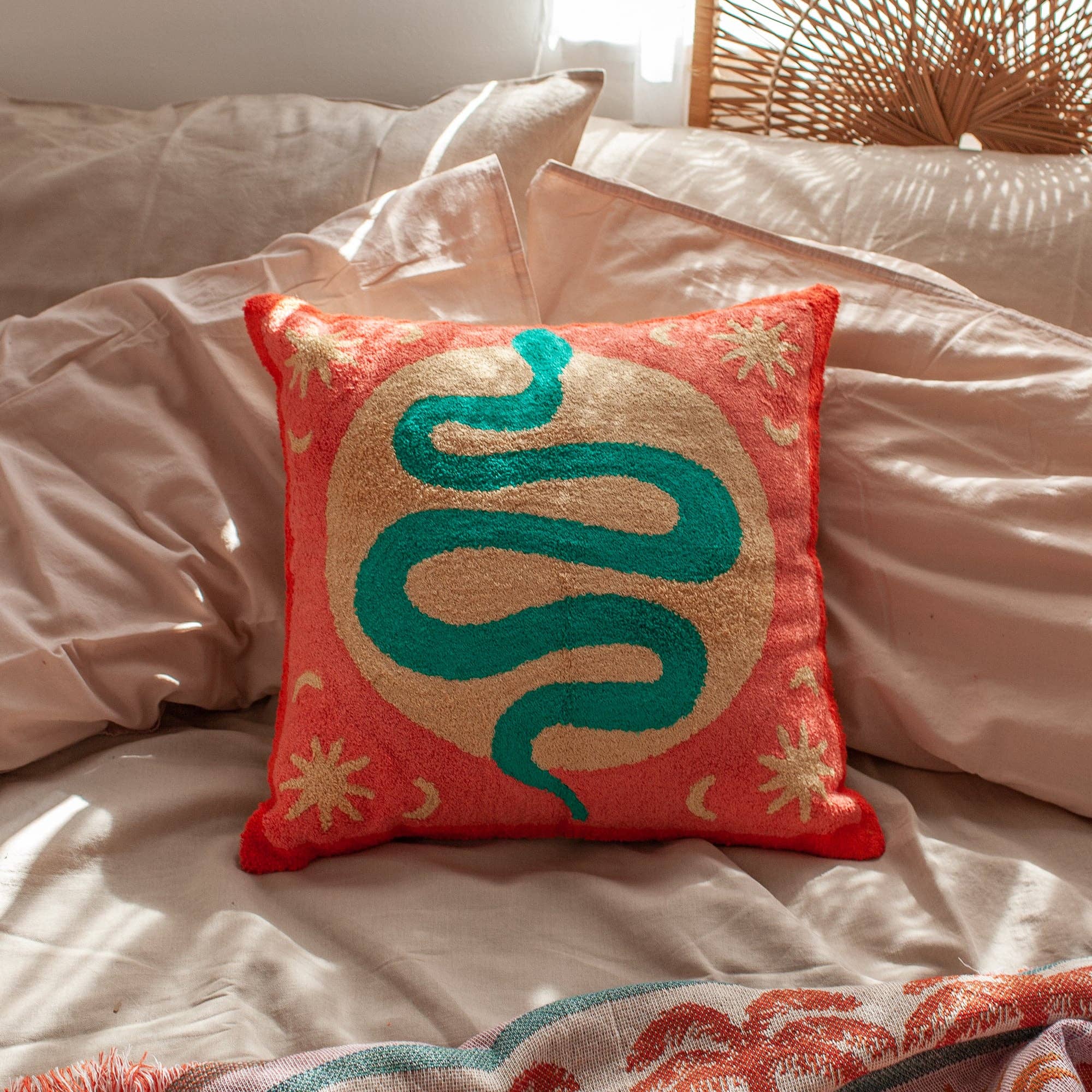 The Serpent Cushion
