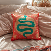 The Serpent Cushion