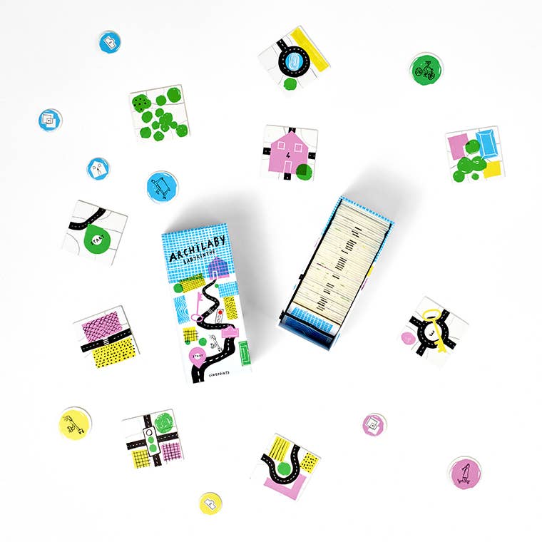 Kids Educational Labyrinth game