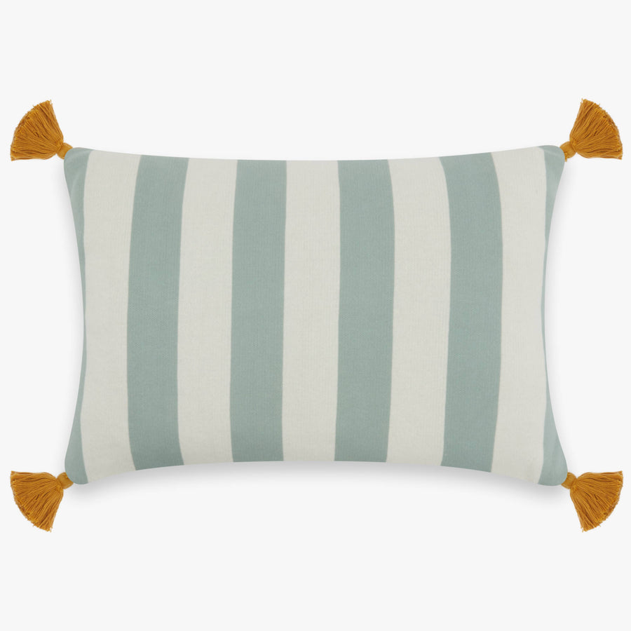 Enkel II Pillow Cover Aqua 24" x 18"