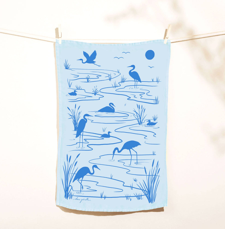 Estuary Tea Towel